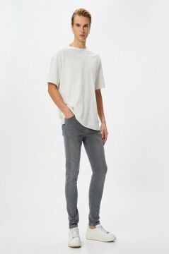 Koton Skinny Fit Kot Pantolon - Michael Jean