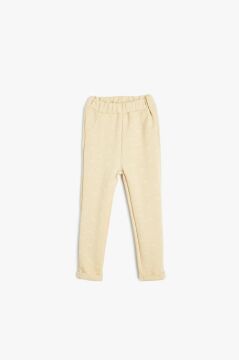 Koton Kız Bebek Basic Jogger Eşofman Altı Beli Lastikli Cep Detaylı