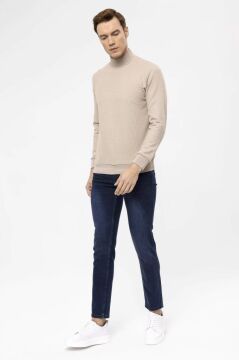 Hipatu Süvari Denim Pantolon Slim Kalıp