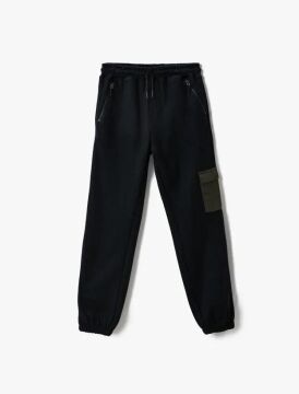 Koton Erkek Çocuk Basic Jogger Eşofman Altı Beli Bağlamalı