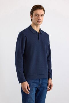 Hipatu Süvari Polo Yaka Selanik Sweat M09