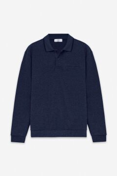 Hipatu Süvari Polo Yaka Selanik Sweat M09