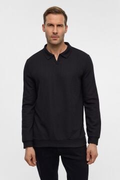 Hipatu Süvari V Patlı Waffle Sweat