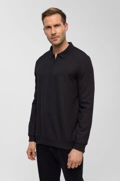 Hipatu Süvari V Patlı Waffle Sweat