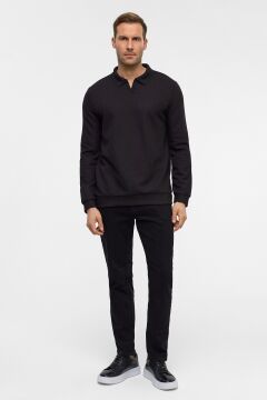 Hipatu Süvari V Patlı Waffle Sweat