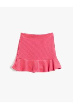 Koton Kız Çocuk Mini Etek Fırfırlı Beli Lastikli