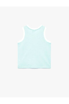 Koton Erkek Bebek Baskılı Bisiklet Yaka Kolsuz Pamuklu Atlet