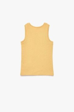 Koton Erkek Bebek Pamuklu Kolsuz Bisiklet Yaka Basic Atlet
