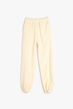 Koton Kız Çocuk Basic Jogger Eşofman Altı Beli Lastikli