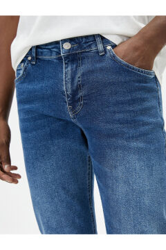 Koton Slim Fit Kot Pantolon - Brad Jean