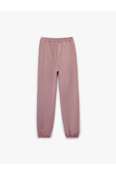 Koton Kız Çocuk Nervür Detaylı Modal Karışımlı Basic Jogger Eşofman Altı
