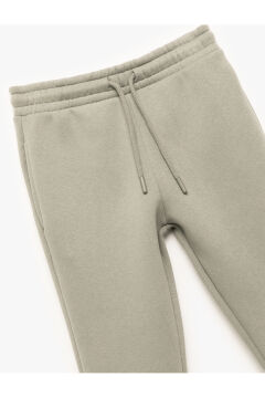 Koton Erkek Çocuk Beli Lastikli Cepli Şardonlu Basic Jogger Eşofman Altı