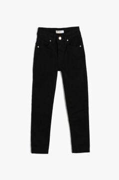 Koton  Çocuk Kot Pantolon Pamuklu Cepli - Slim Jean