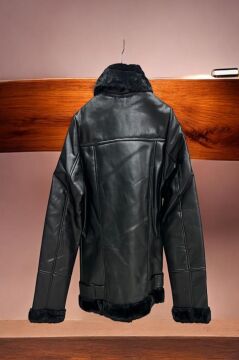 Koton Kürklü Fermuarlı Cepli Biker Mont
