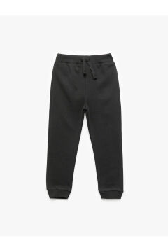 Koton Erkek Bebek Beli Lastikli Şardonlu Basic Jogger Eşofman Altı