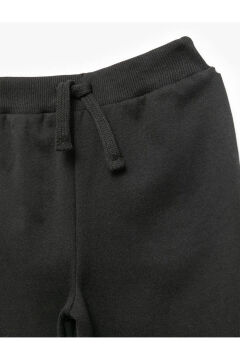 Koton Erkek Bebek Beli Lastikli Şardonlu Basic Jogger Eşofman Altı