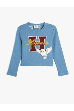 Koton Çocuk Hogwarts Baskılı Tshırt Ls
