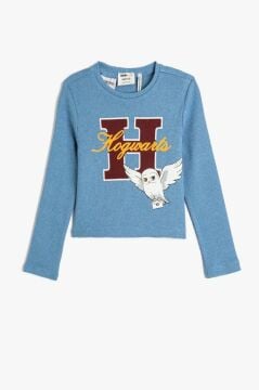 Koton Çocuk Hogwarts Baskılı Tshırt Ls