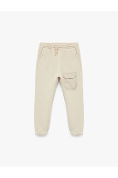 Koton Erkek Çocuk Şardonlu Cep Detaylı Basic Jogger Eşofman Altı