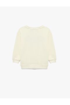 Koton Erkek Bebek Lisanslı Snoopy Baskılı Uzun Kollu Pamuklu Sweatshirt