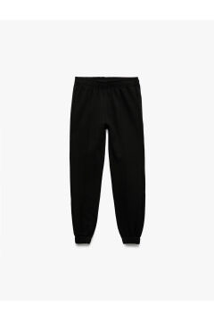 Koton Kız Çocuk Beli Lastikli Şardonlu Basic Jogger Eşofman Altı