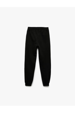 Koton Kız Çocuk Beli Lastikli Şardonlu Basic Jogger Eşofman Altı