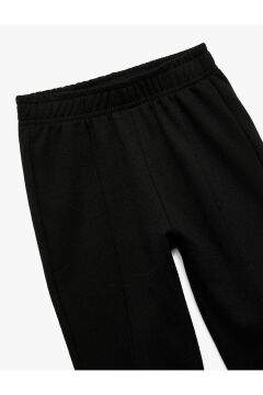 Koton Kız Çocuk Beli Lastikli Şardonlu Basic Jogger Eşofman Altı