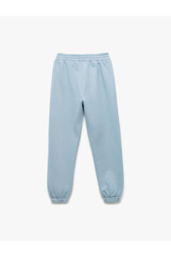 Koton Kız Çocuk Beli Lastikli Şardonlu Basic Jogger Eşofman Altı
