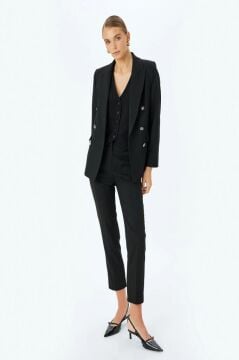Koton Yüksek Bel Slim Fit Cigarette Pantolon