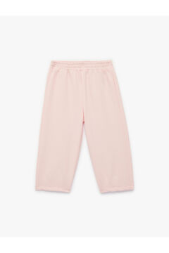 Koton Kız Bebek Şardonlu Beli Lastikli Basic Jogger Eşofman Altı