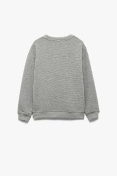 Koton Erkek Çocuk Uzun Kollu Bisiklet Yaka Basic Sweatshirt