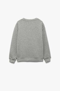 Koton Erkek Çocuk Uzun Kollu Bisiklet Yaka Basic Sweatshirt