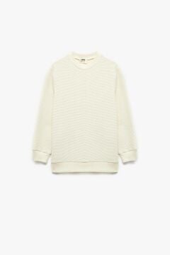 Koton Erkek Çocuk Pamuklu Uzun Kollu Bisiklet Yaka Basic Sweatshirt
