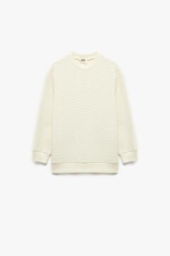 Koton Erkek Çocuk Pamuklu Uzun Kollu Bisiklet Yaka Basic Sweatshirt