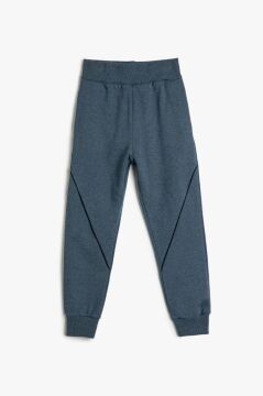 Koton Erkek Çocuk Basic Jogger Eşofman Altı Şardonlu Cepli Beli Lastikli