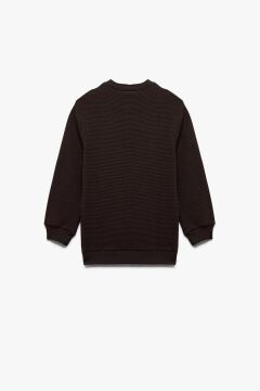 Koton Erkek Çocuk Pamuklu Uzun Kollu Bisiklet Yaka Basic Sweatshirt