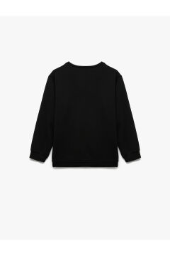 Koton Erkek Çocuk Uzun Kollu Bisiklet Yaka Basic Sweatshirt