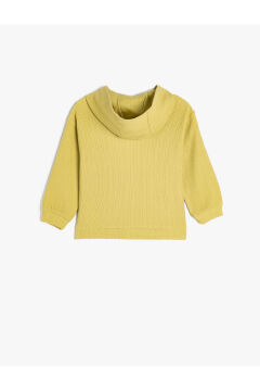 Koton Erkek Bebek Pamuklu Kanguru Cepli Fermuarlı Basic Kapşonlu Sweatshirt