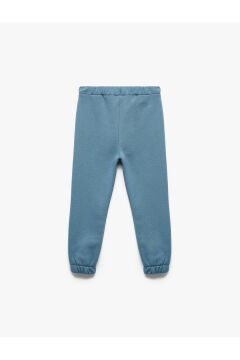 Koton Erkek Bebek Beli Bağcıklı Pamuklu Basic Jogger Eşofman Altı