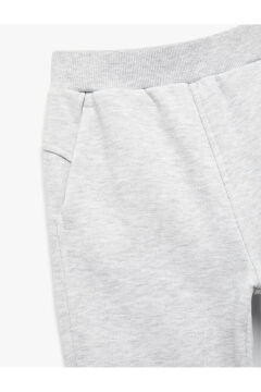 Koton Kız Çocuk Beli Lastikli Cepli Basic Jogger Eşofman Altı