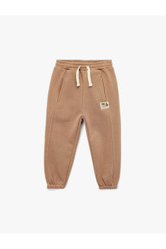 Koton Erkek Bebek Beli Bağlamalı Cepli Şardonlu Jogger Eşofman Altı