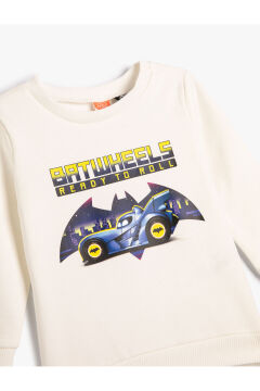 Koton Erkek Çocuk Batwheels Baskılı Sweatshirt