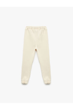 Koton Erkek Bebek Beli Bağcıklı Pamuklu Basic Jogger Eşofman Altı